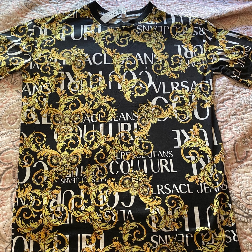 Bangkok Versace Look T-Shirt Dress